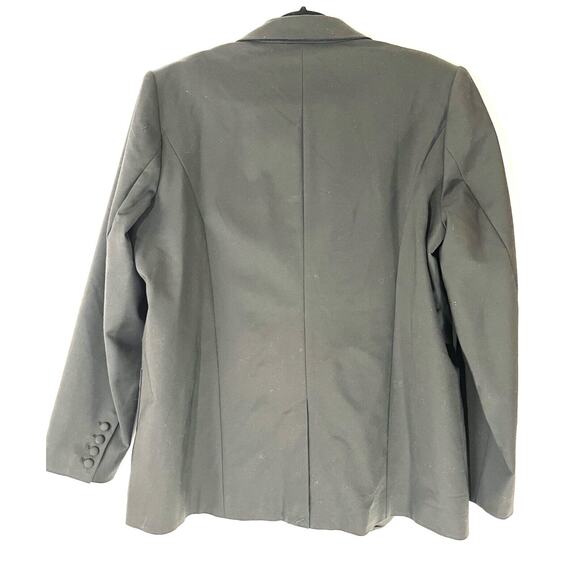 NWT Good American Boss Blazer 2.0 size 4 XL Double Breasted Oversized Black - Picture 2 of 8